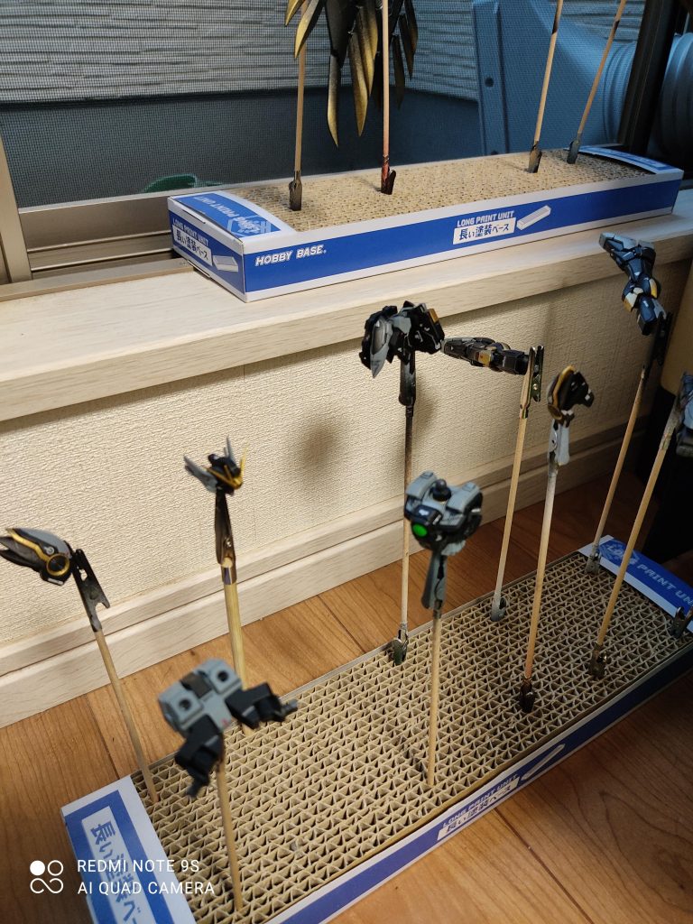 上の写真のパーツがここまで収まる辺りRGは凄いですね初RGだったので想像がつきませんでした