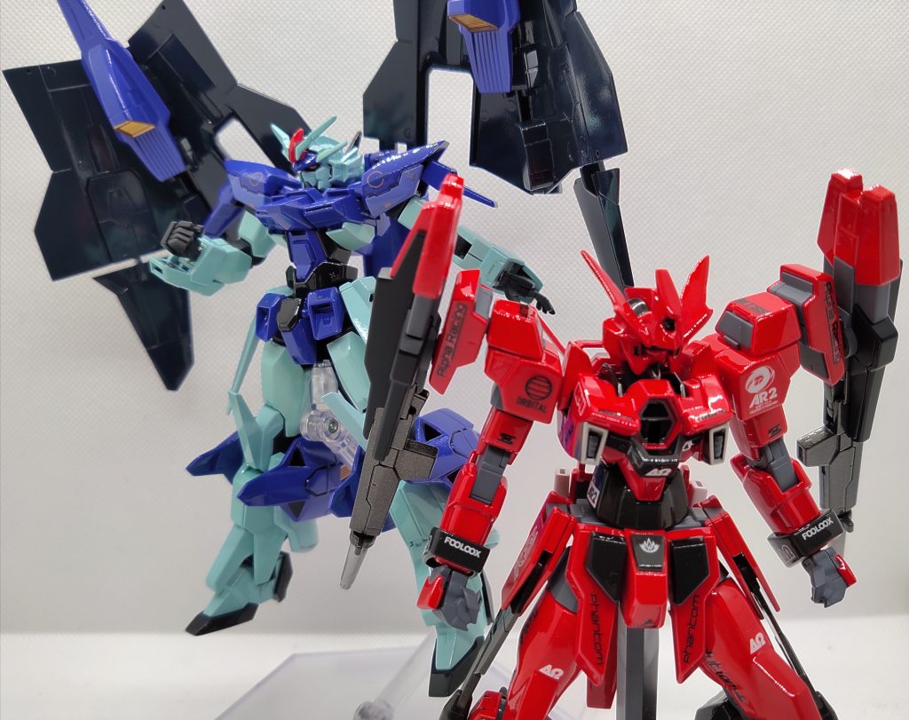 最後に過去作とHG AGEシリーズのガンプラは一つの到達点と言えるほどクオリティが高いので好きです。最後まで見ていただき、ありがとうございました。