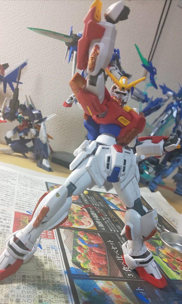 スターバーニングガンダムRGシステム発動