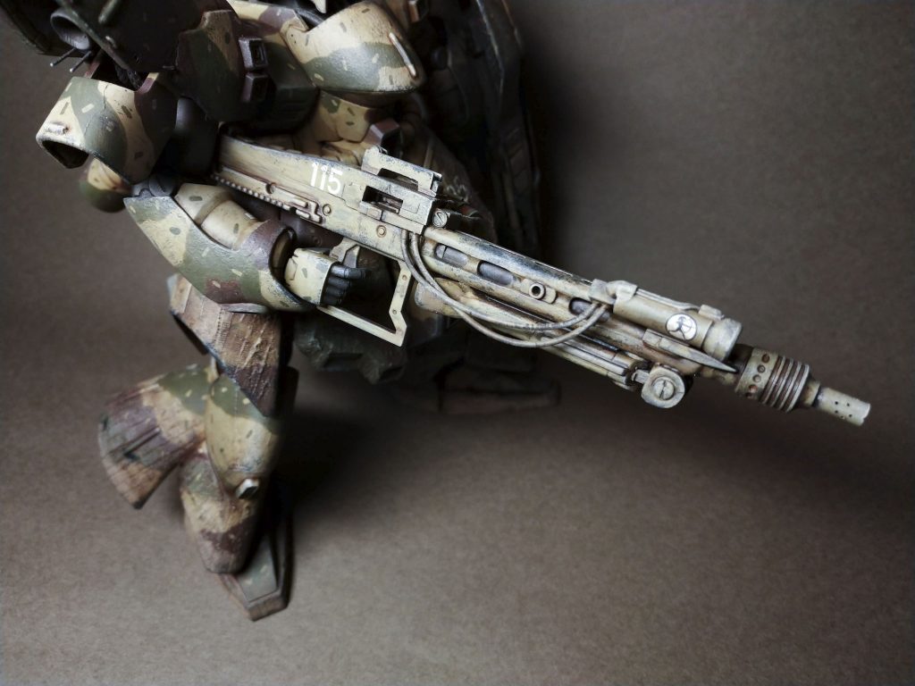 MG42もどきと、形だしがんばったので下腕を見てもらいたくて。