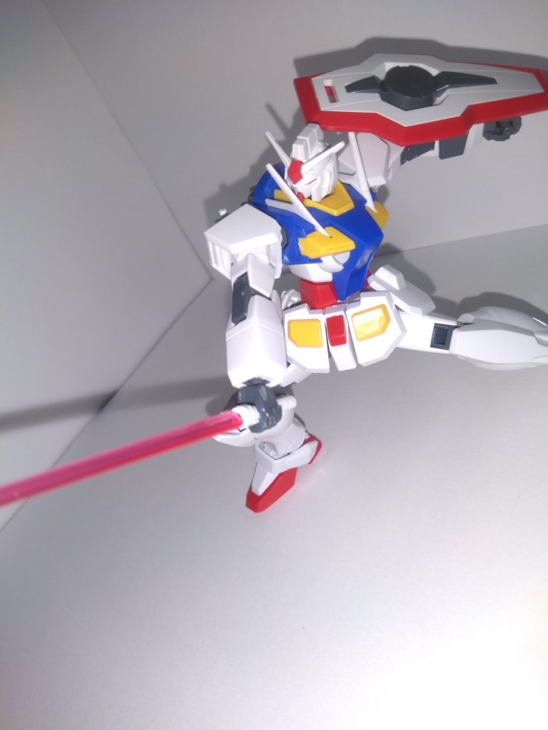 ビームサーベルパッケージ風にしたかったのですができませんでした(ちなみにパッケージはエクシアリペアIIと合体できるぞ!)