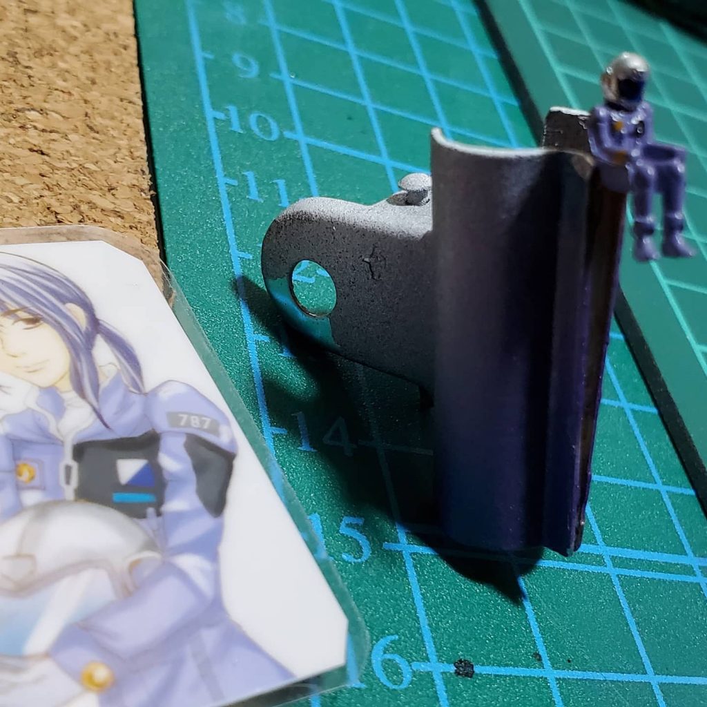 シーブック、セシリーともにオリジナルイラストのキャラとして塗装しました!