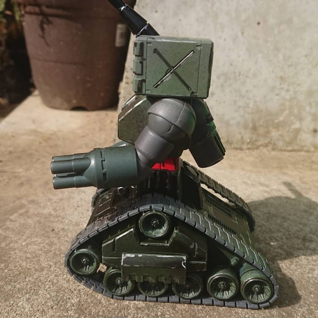 チッピングはガンマカのシルバーとガンマカのガンメタを使いました。