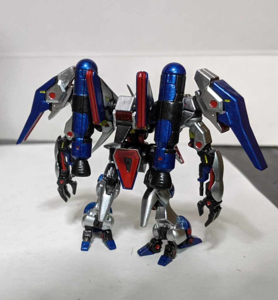 バイアランカスタム（ソル2号）ソル1号と差別化を図る為に基本色のシルバーを変更、個人的にはこっちの方が気に入ってます