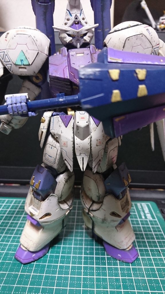 せっかくだから正面からもフレームも塗ったから、ちらっと見えるとカッコいい。けど写真じゃ見えない。