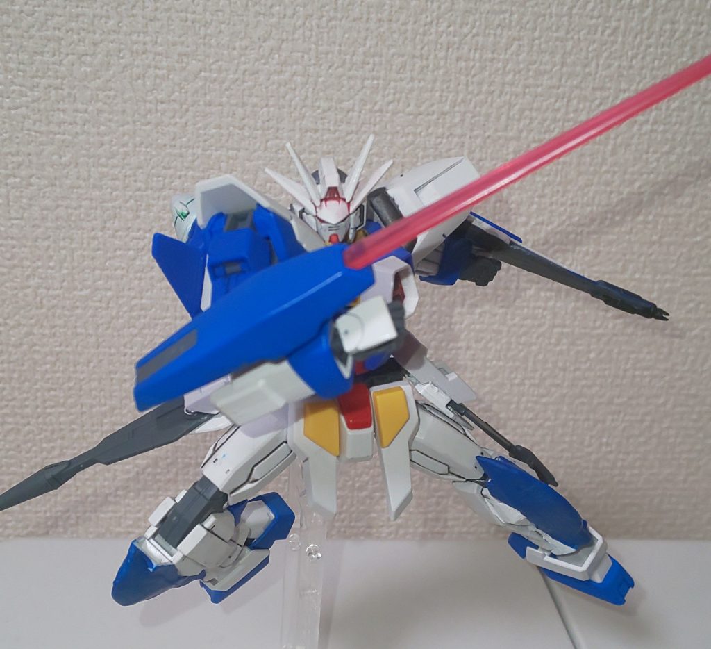 ここからは武装紹介です!ビームサーベル┅威力は通常のAGE1と同等