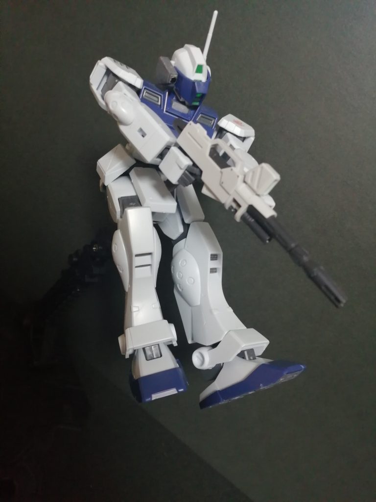 横からちょっと足を開いた方がよかったかも