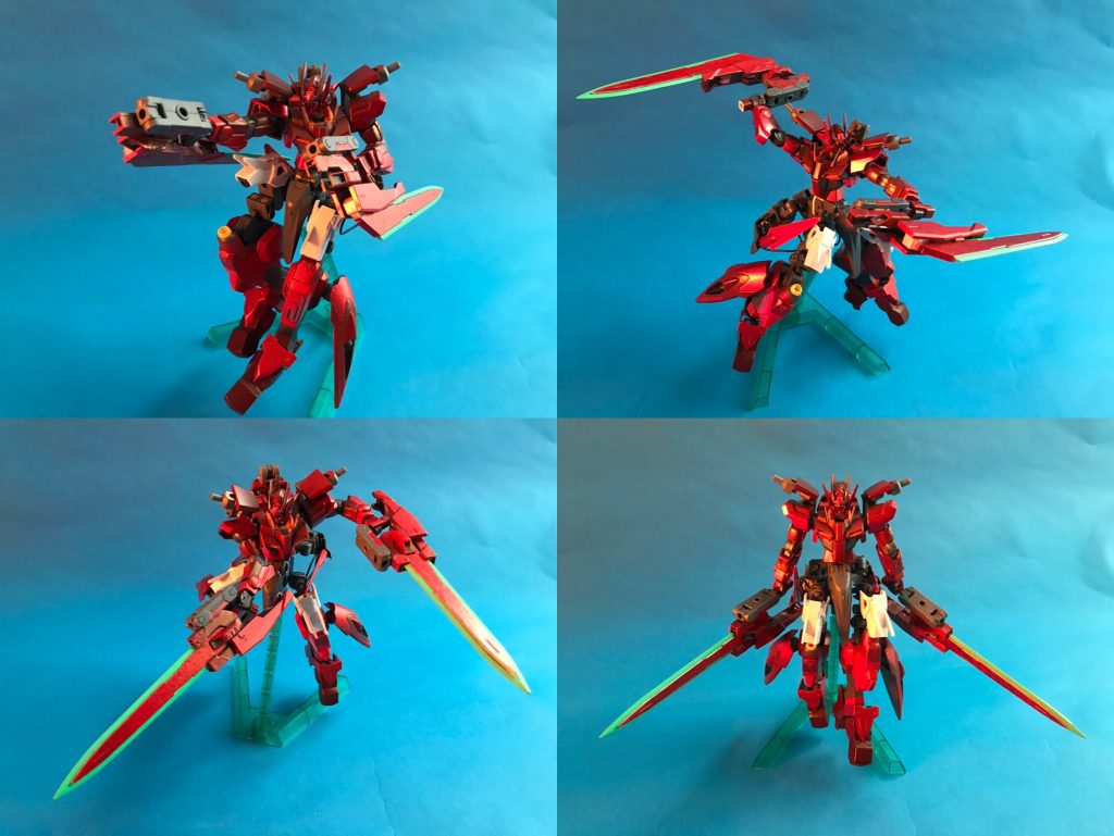 装備は背部に装備されたGNプロトカトラス2本と腰部のライズハーケン、脚部のビームニードルとドリルニー。GNプロトカトラスはライフル、カタール、アックス、ソードの4つのモードが搭載されていたが、うち2つのモードには制御面の安定性に問題があることに加え、機能の複雑化は脆弱さを招く危険があったため、ガンダムヴルードが持つGNソードカトラスにはライフルとカタールの2モードが採用されることとなった。