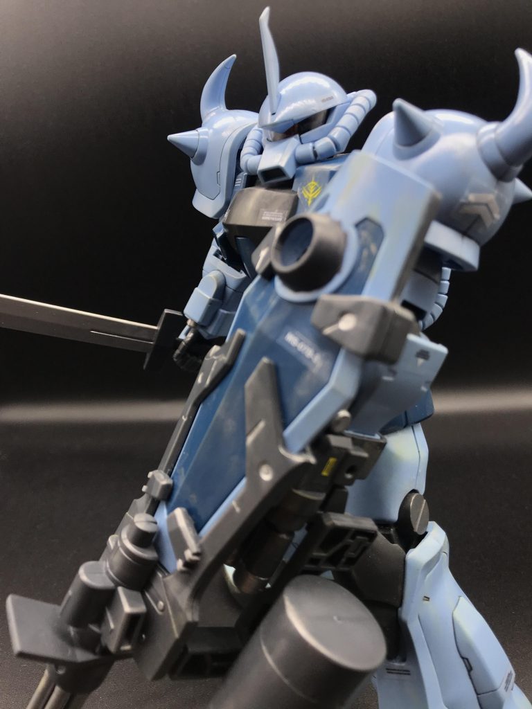 MG グフカスタム–3枚目/制作者：ks_ruin_GUNPLA