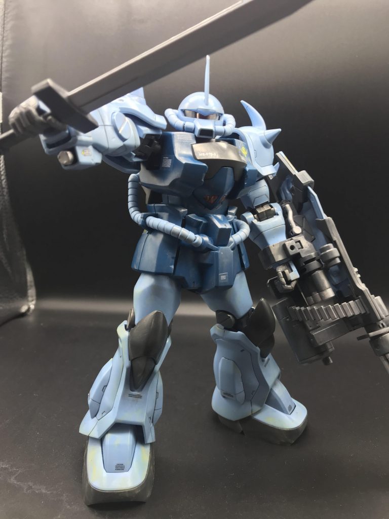 MG グフカスタム–4枚目/制作者：ks_ruin_GUNPLA