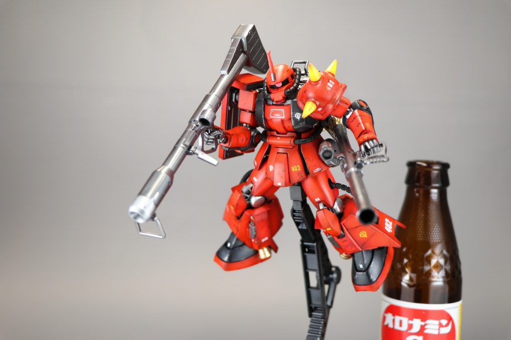 旧キットを彷彿とさせるむっちり体型が素敵ですね。