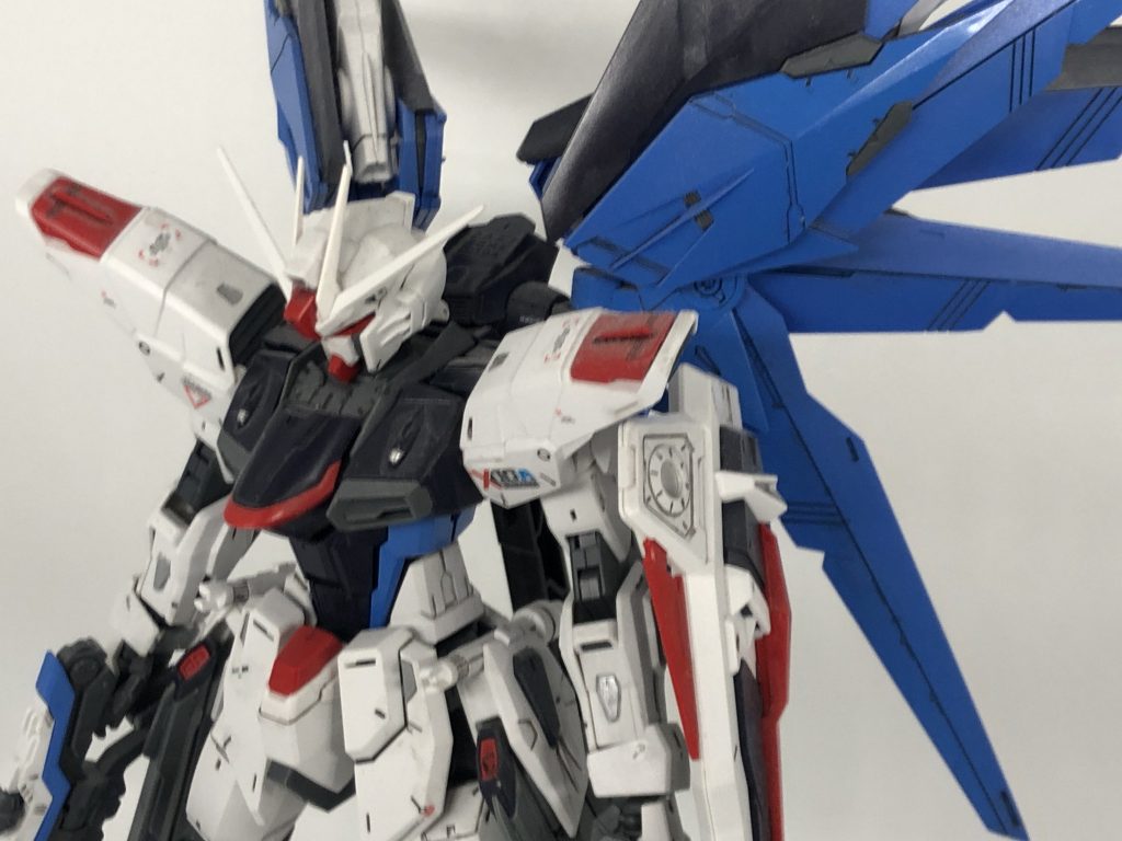 MGフリーダムver2.0–3枚目/制作者：アンジェロのプラモデル工房