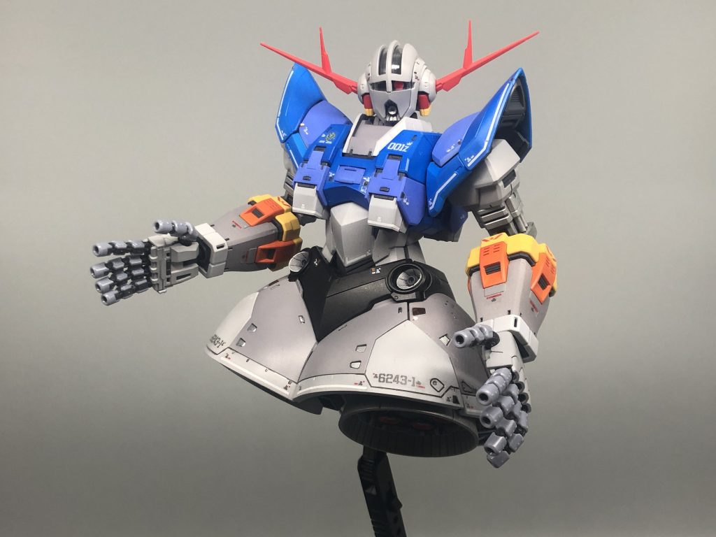 RGジオング–2枚目/制作者：アンジェロのプラモデル工房