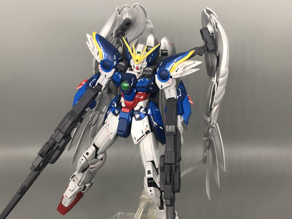 Wガンダム　ゼロEW　verka–2枚目/制作者：アンジェロのプラモデル工房