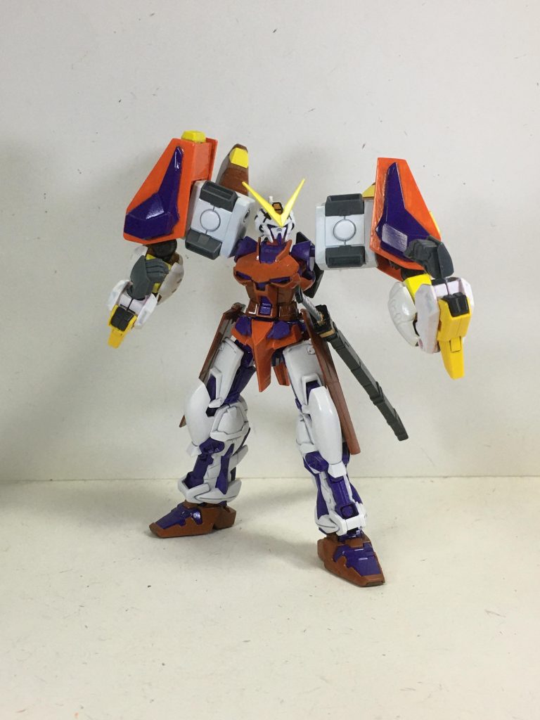 大分マッシブな仕上げにしてみましたが、少しアンバランスな気が。あとカラーレシピの失敗したかも。