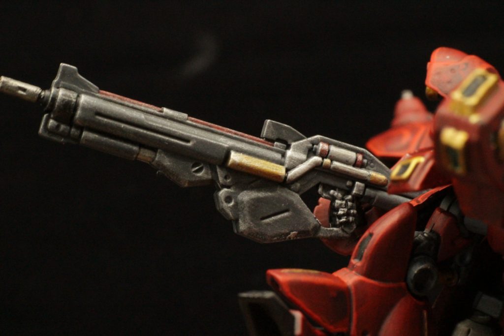 ガンダムアーティファクト ナイチンゲール　筆塗フル塗装–7枚目/制作者：くらくらプラモ