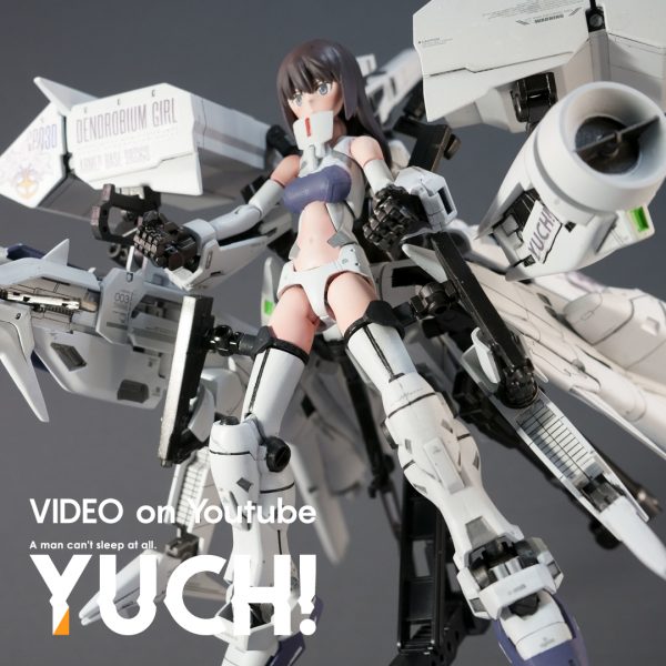 メガミにガンプラをくっつける / GP03デンドロビウム装備