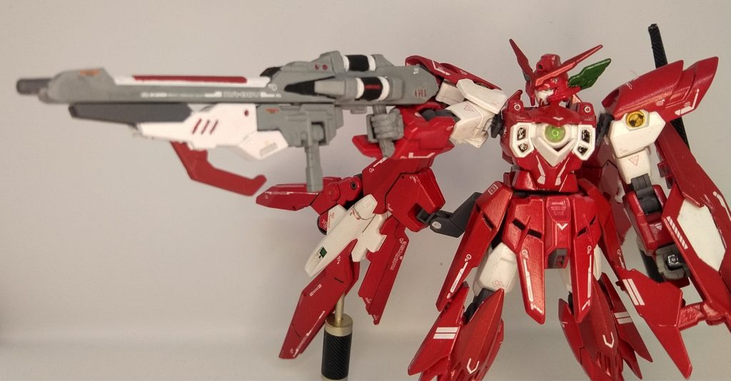 バスターライフルカスタム 基本的にはカラーチェンジでバスターライフル自体の変更はない。