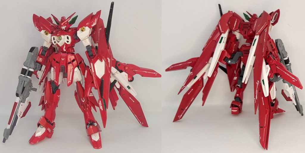 スパツィオ全体図です。ベース機よりウイングバインダーが増えているので機動力は上がっています。こうなるとバイク要素はカラーのみ。