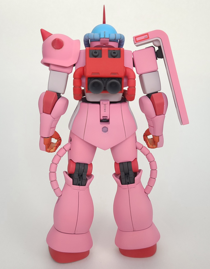 武器は色が思いつかなかったため、未塗装状態です。気が向いたら塗って完成させようと思います。