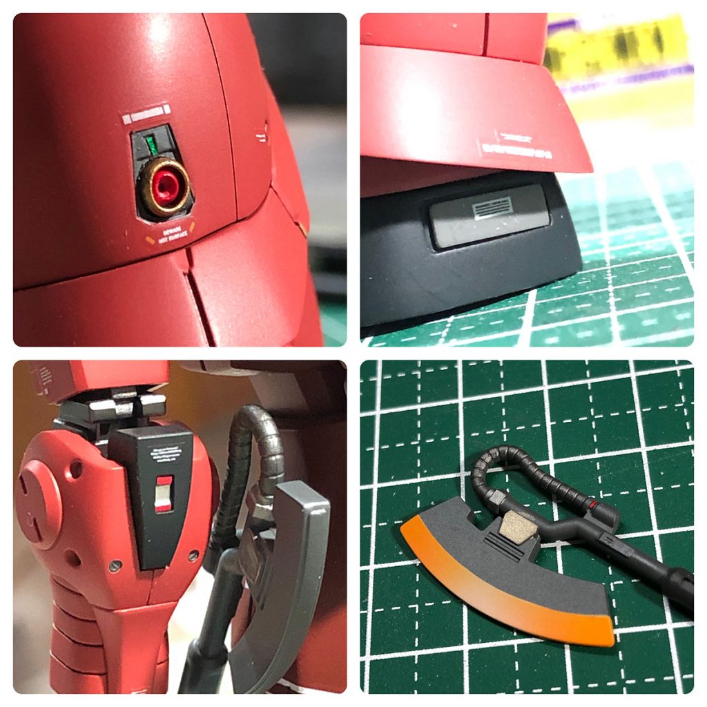 シャア専用旧ザク（オリジン版）–9枚目/制作者：かいん