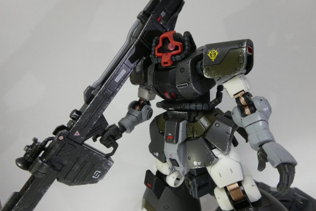 陸戦をイメージして作ったので、本当はジャイバズかラケーテンバズ、MMPマシンガンが欲しい・・・・