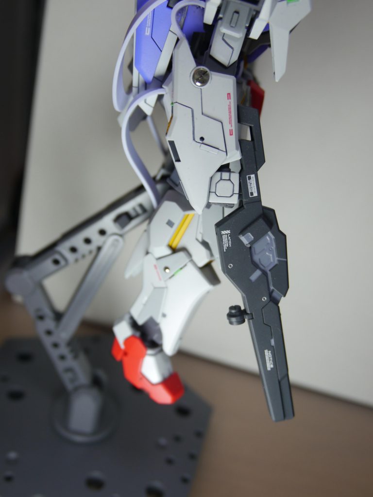 ライフルエナメル塗料で塗り分けました