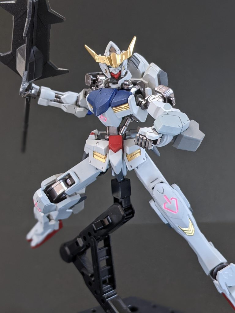 スネがいくらなんでも長すぎる印象ですが特にこだわりはないのでそのまま。