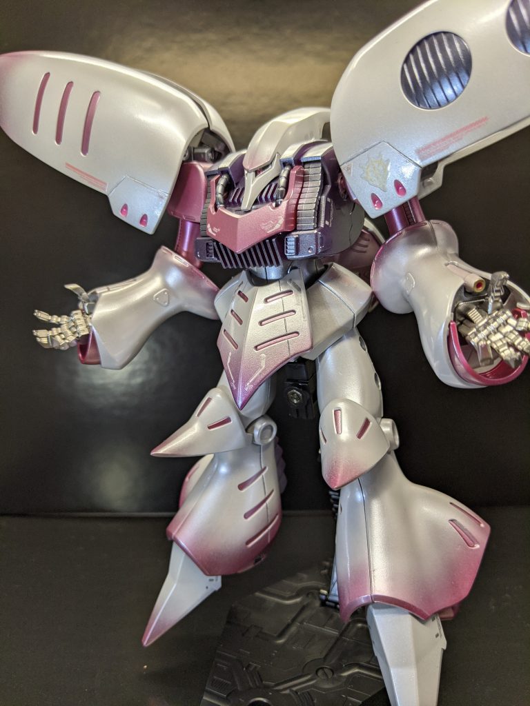 ハンドパーツはコトブキヤさんのパールを使用し、ボリュームアップしてます。