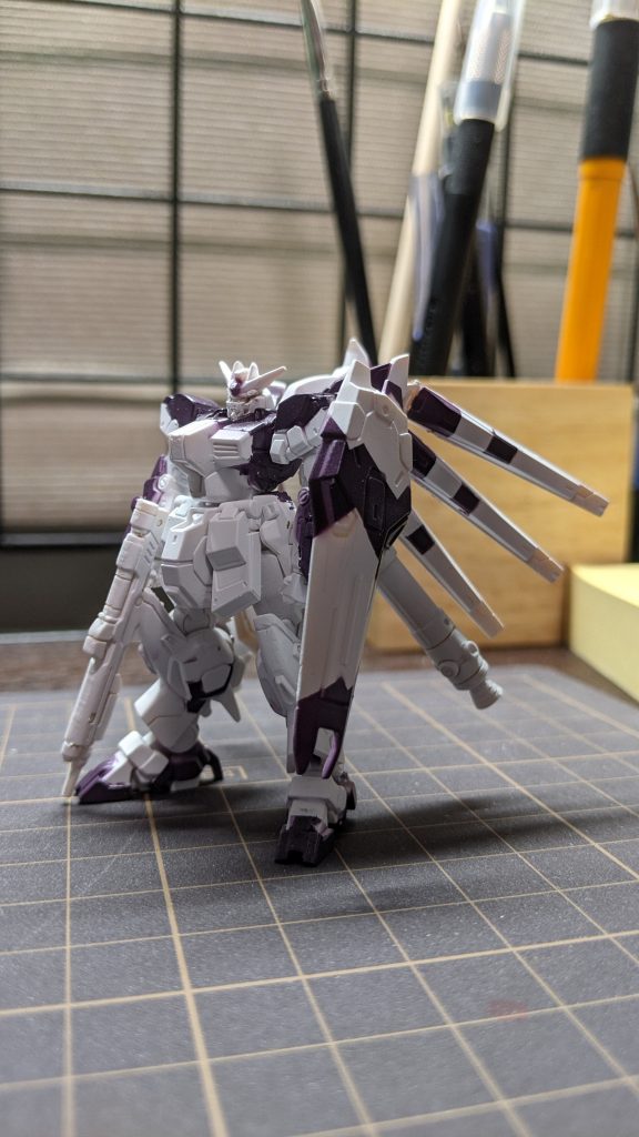 エアブラシでの塗装