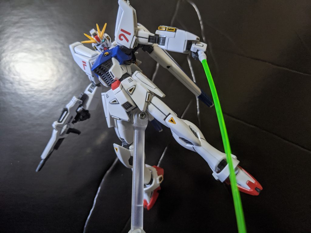 HGUC ガンダムF91–2枚目/制作者：ソロモンの悪夢