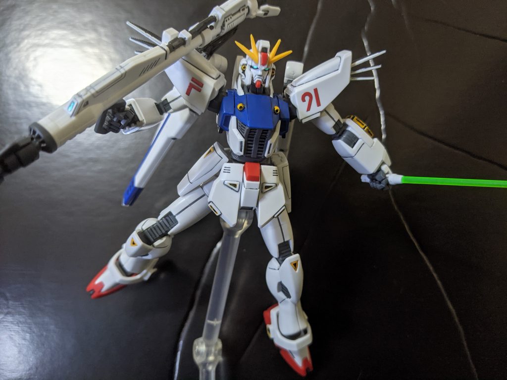 HGUC ガンダムF91–4枚目/制作者：ソロモンの悪夢