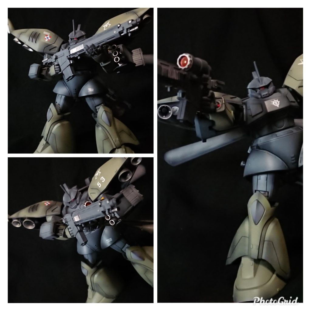 対艦ライフル  ショートバレル対艦ライフルのバレルを切り詰め、中距離にも対応したモデル。遠距離狙撃から中距離支援までを得意レンジとする指揮官装備。