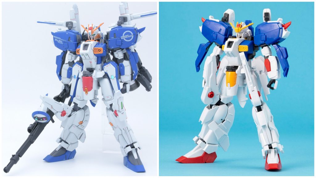 素組との比較。胴が短くて寸詰まり気味だったところを調整したことでかなり精悍な立ち姿になったと思います。最後まで観てくださってありがとうございます！