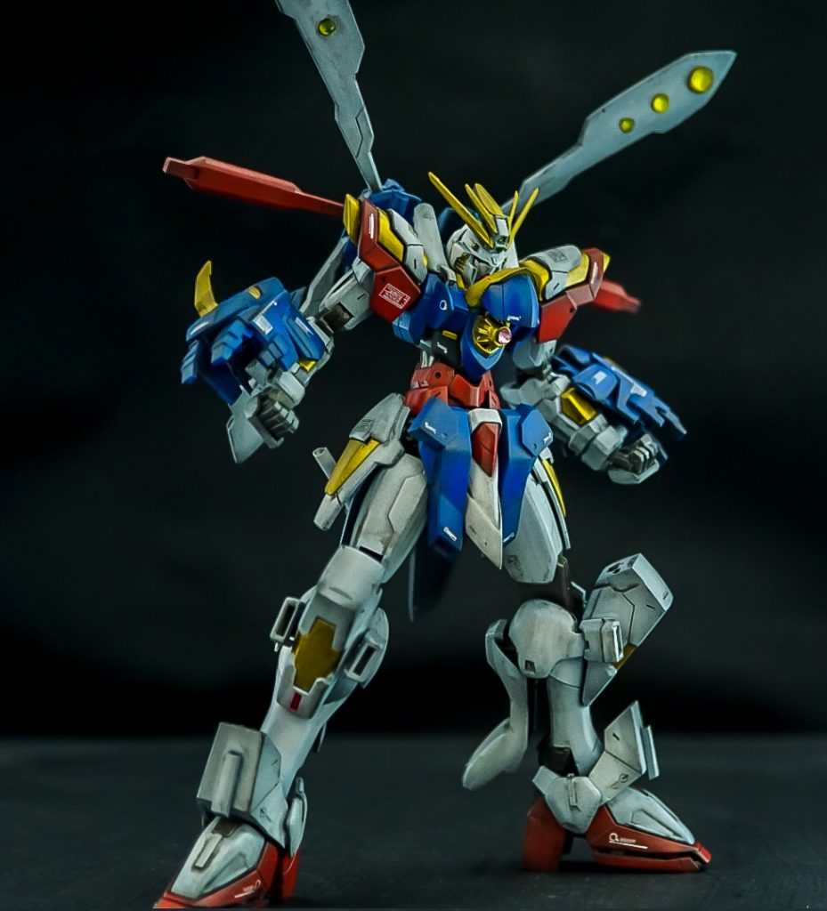 ハイパーモード(エフェクト無全体的に延長しているのでバックパックのエネルギー発生装置も若干延長&デザイン変更してます