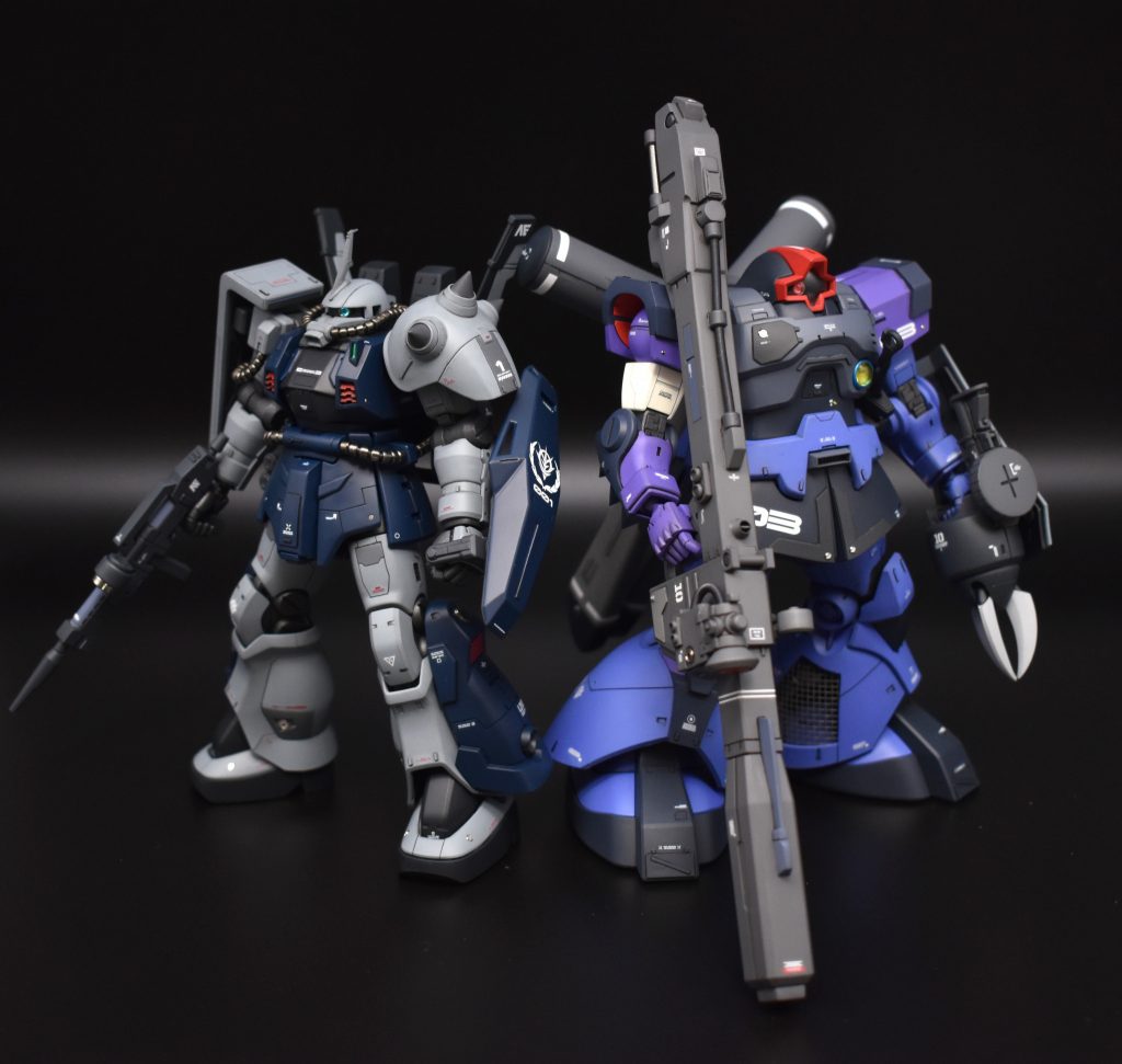 最後に2体並べて。