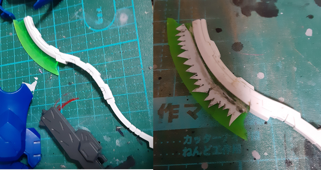 元がのっぺりしてたので、バランを作って情報量を増やしておきました。