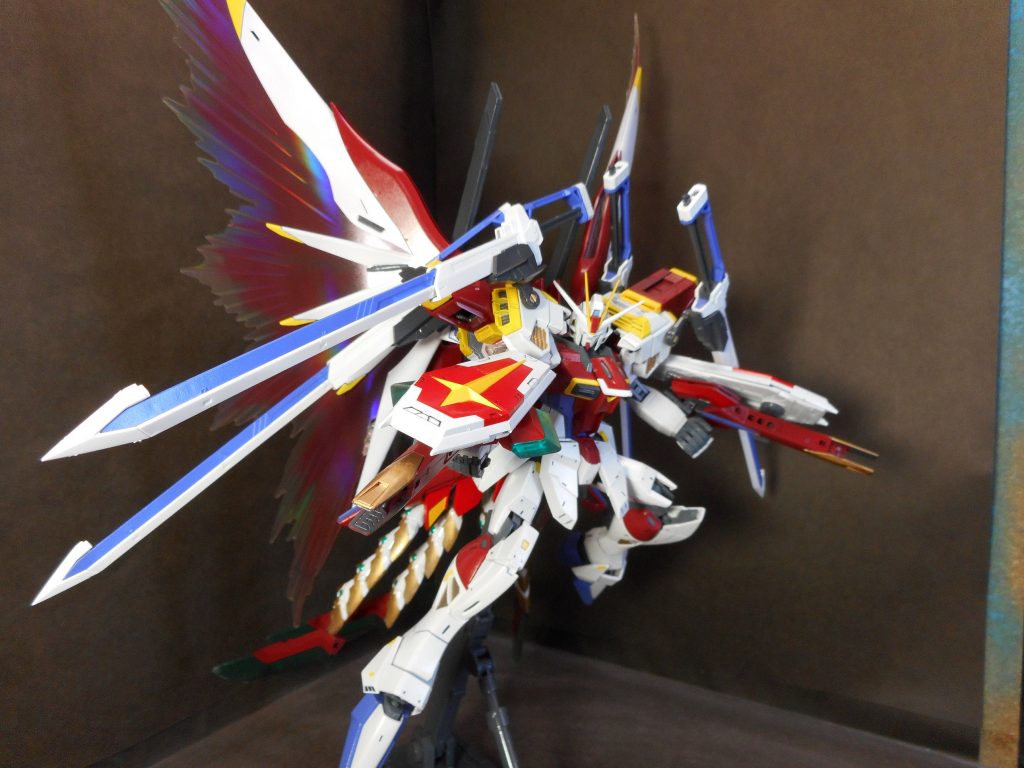 第３形態　フェニックス　インパルスフェニックスシルエットとドッキングさせ、高軌道高火力を追加