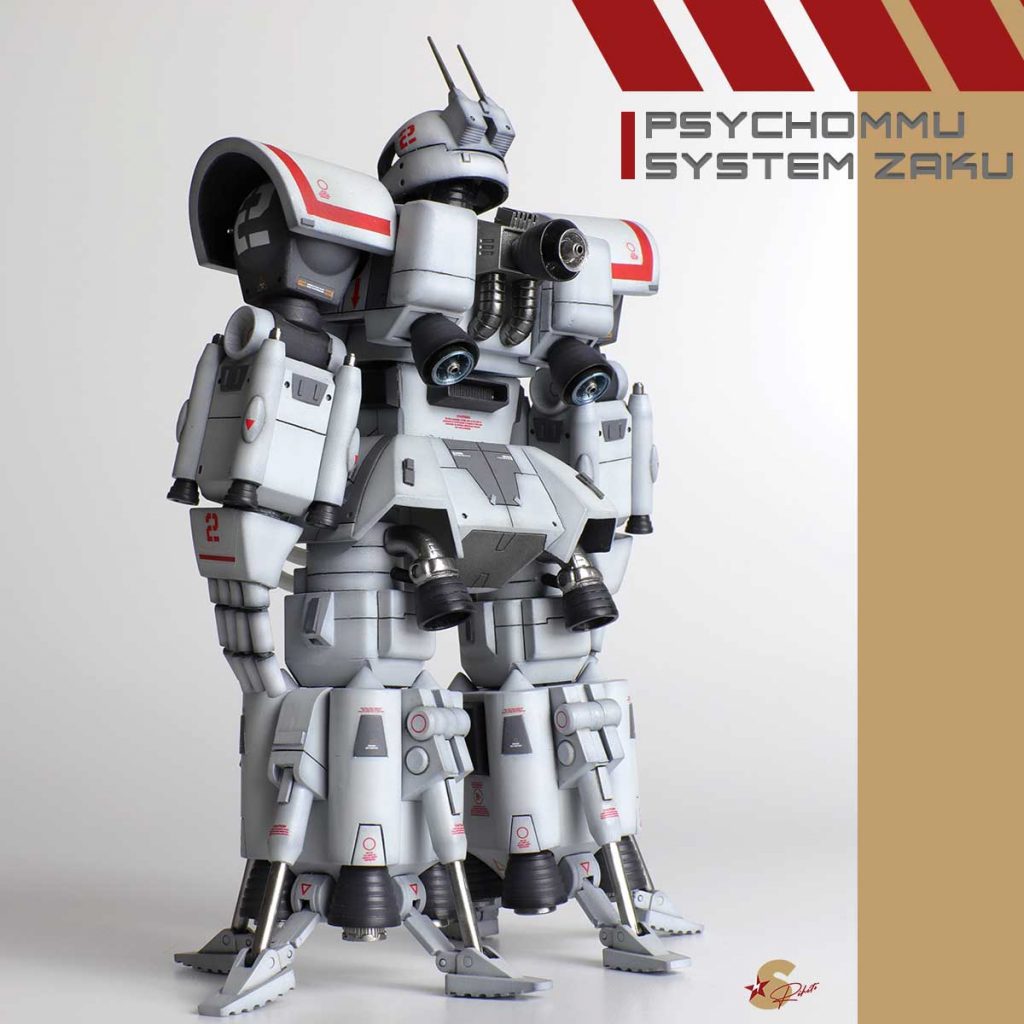 既存キットデザインを損なわないよう、最低限のディテール追加