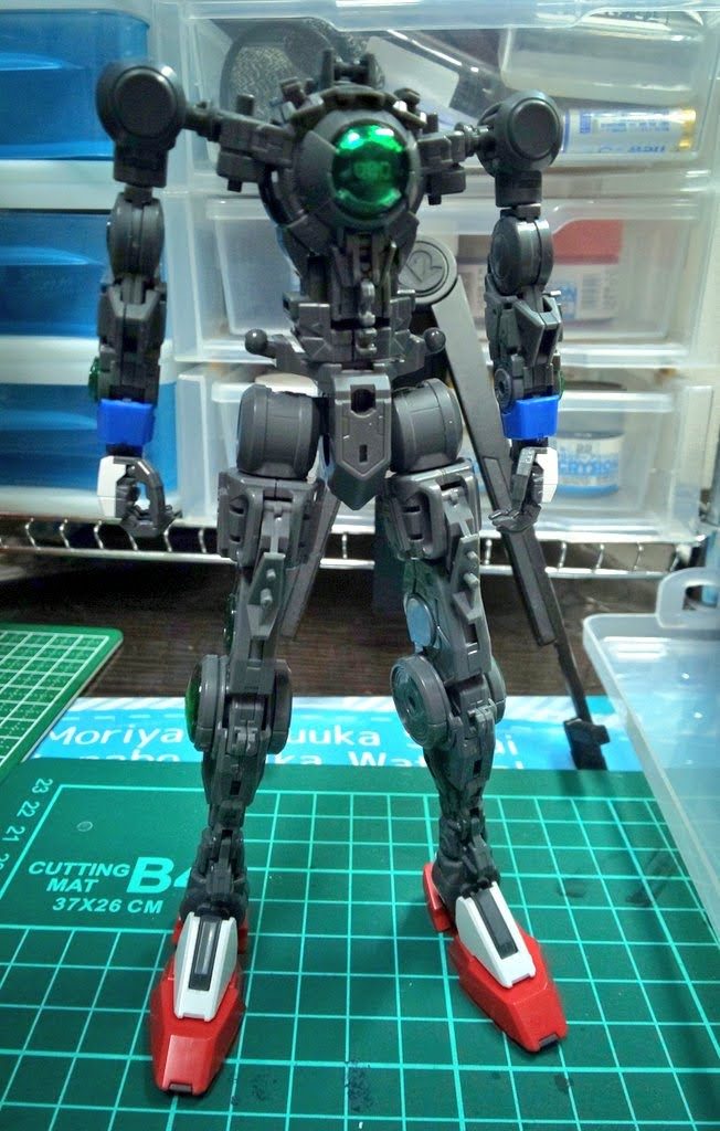 MGシリーズならではのフレーム、通称「骨」