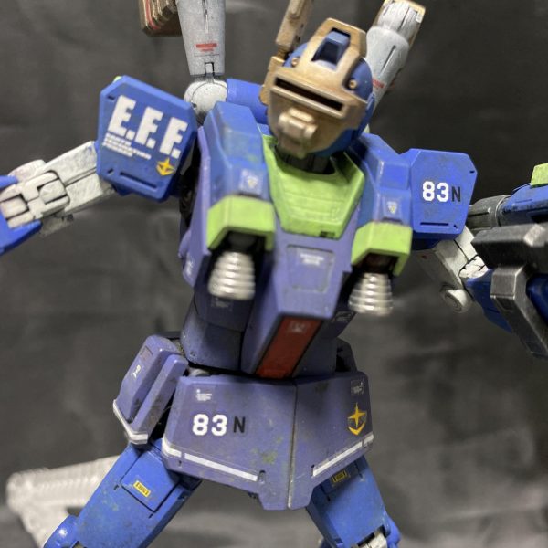 ヤザン・ゲーブル専用ジムナイトシーカー