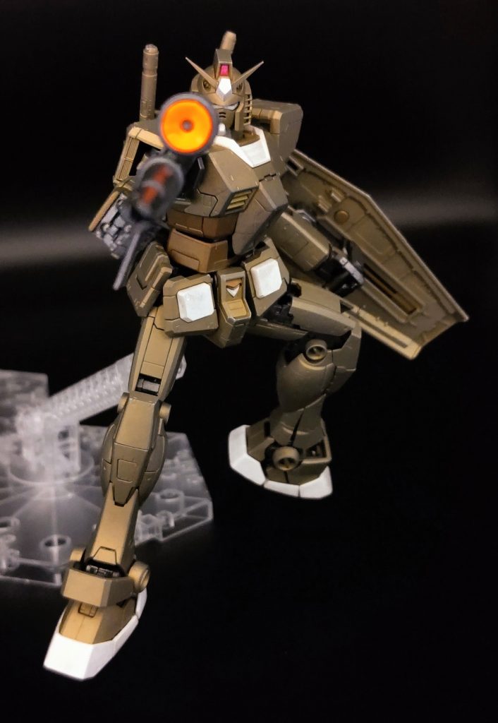 ビームライフル①なかなかポージングが難しいですね😅