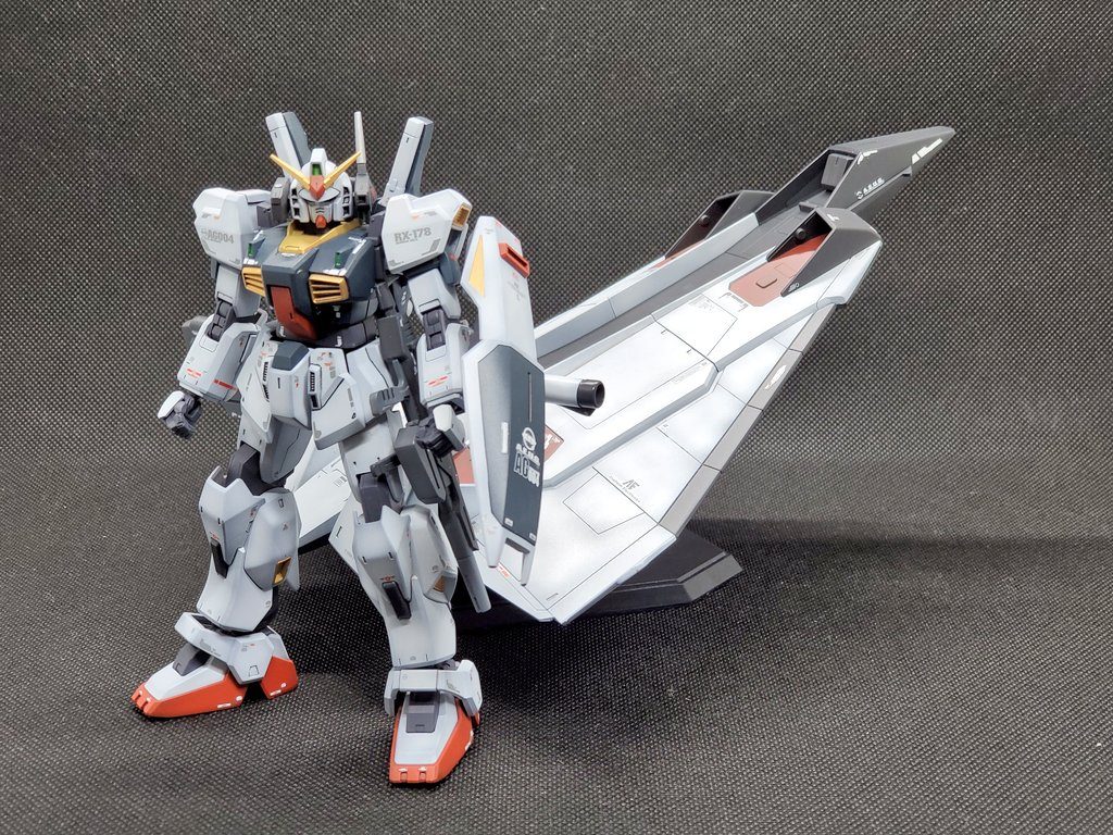 ガンダムMk-Ⅱ+フライングアーマー|いわしみずさんのガンプラ ガンダムMk-Ⅱ+フライングアーマー|いわしみずさんのガンプラ