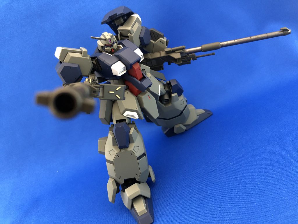 とはいえこう太ましいと長物が似合うのも事実、というわけで滑空砲とデモリッションガンを持たせてみました!ふつくしい...