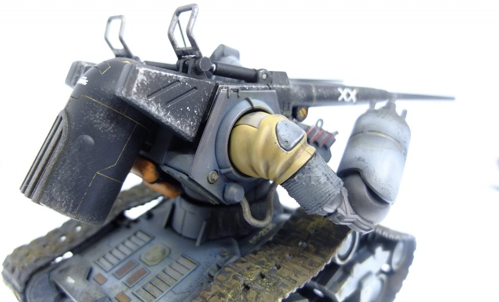 チッピングを細かく散らしていますが結果的にテクスチャの役に立ったかと思います