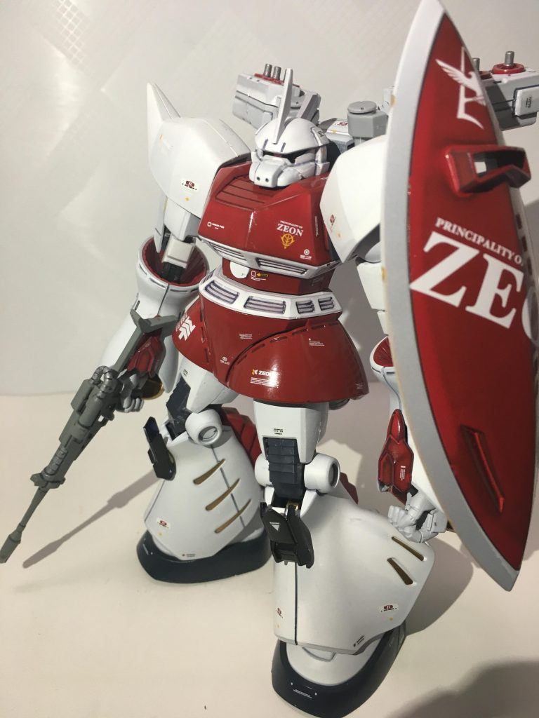 腕と脚にキュベレイを使ってみました。