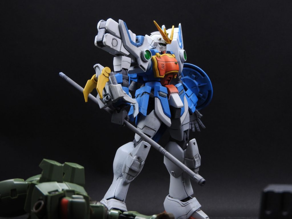 前期OPの1カット。5機揃う日が待ち遠しいですね。