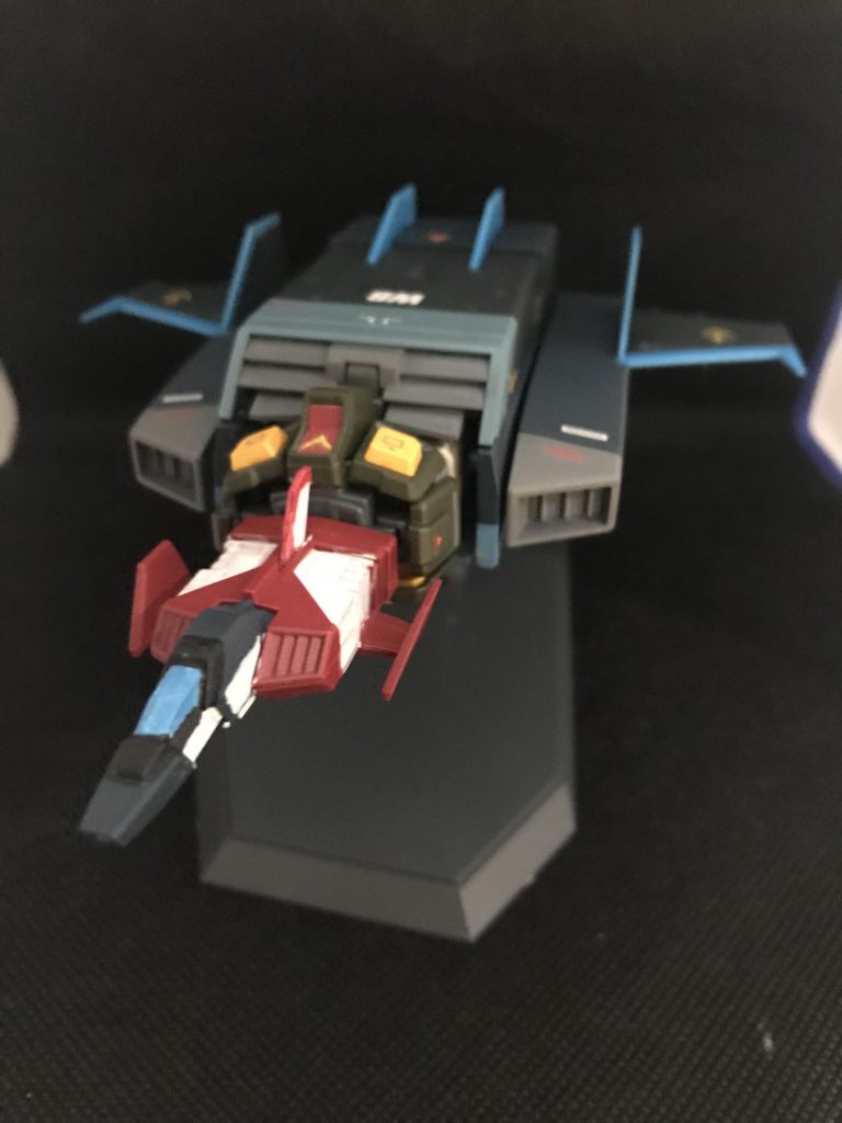 Gスカイ。コアファイターにも改造を施しました。