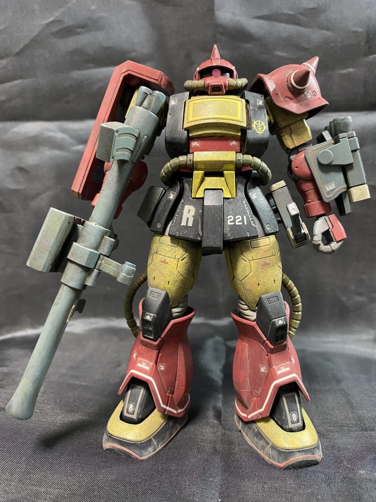 前よりバズーカ装備。ジャンクのバズーカのサイドにミサイルポッドを追加装備!