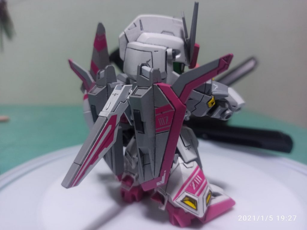 rear view showing custom decals